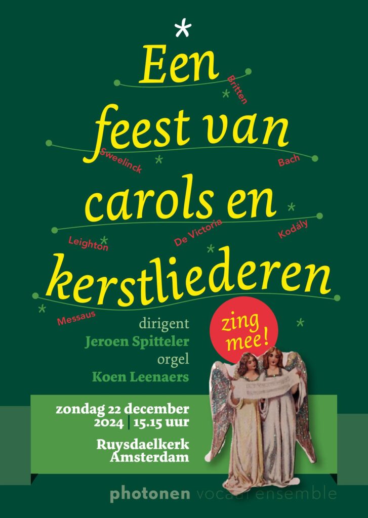 Flyer Kerstconcert Photonen